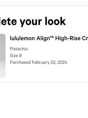 lululemon Align High-Rise Leggings Pistachio